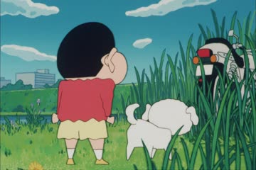 Shin Chan in Dark Tama Tama Thrilling Chase 1997 Dub in Hindi thumb